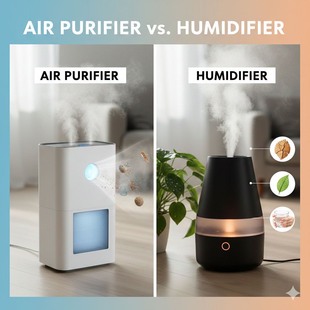 Air Purifier vs. Humidifier: Which One Do You Need?