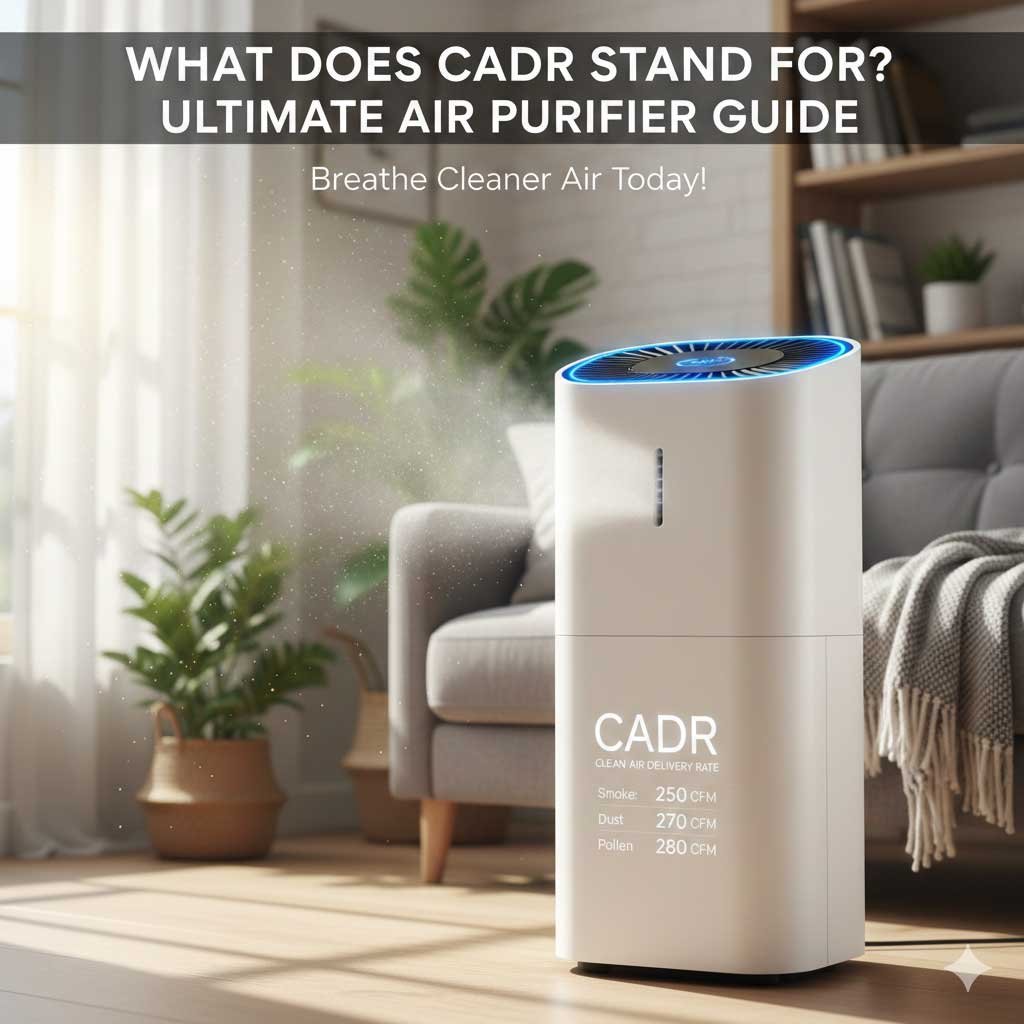 What Does CADR Stand For? The AHAM Ratings Guide!